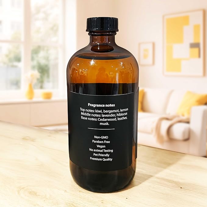 Blue Aroma Oil for Scent Diffuser, Diffuser Refill (500ml / 16 Fl Oz)