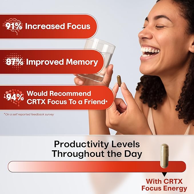 Nootropic Strongest Focus Supplement - Clinically Backed Ingredients Made in USA - Scientifically Backed Doses - Supplement for Brain Fog - AlphaGPC, Lions Mane, Rhodiola and More 10:1 90 Capsules