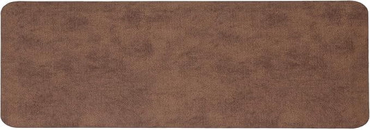 Mabel Home Anti Fatigue Floor Mat- 3 Size(20x32 & 20x39 & 24x70),16 Colors - Standing Desk Mat-Kitchen Floor Mat-Stain ResistantHome Non-Slip Bottom, Extra Soft (Coffee, 24" x 70")