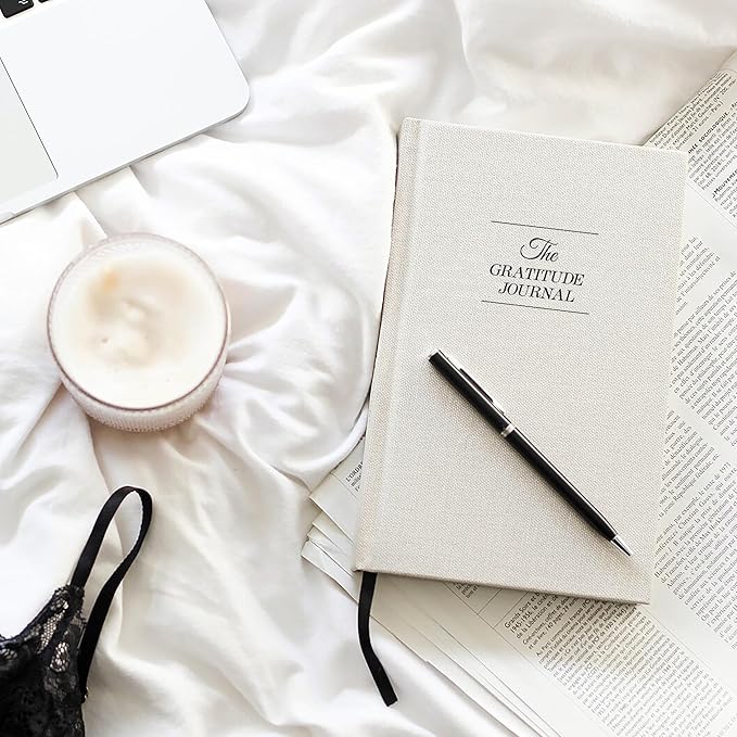 The Original Gratitude Journal 2025 - 5 Minute Gratitude Practice with Inspiring Quotes and Mindful Prompts for Affirmation, Reflection & Wellness - Daily Happiness Journal for Women & Men by Thankful Path