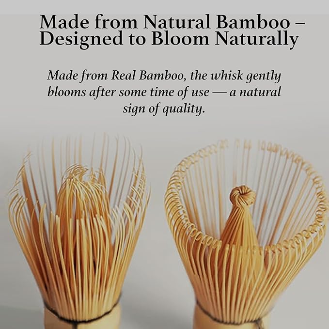 Green Matcha Whisk Set – 7 Pcs Japanese Matcha Kit, Bowl (Chawan) with Spout, Bamboo Whisk (Chasen) & Holder, Scoop (Chashaku), Sifter, Tea Towel – Perfect for Matcha Lovers & Tea Ceremony