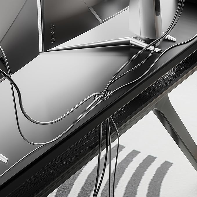 All-Metal Foldable Monitor Stand with 28cm Wide Desktop,, Headphone & Mic Jack, Detachable Phone Holder, (Basic Version, 530mm)