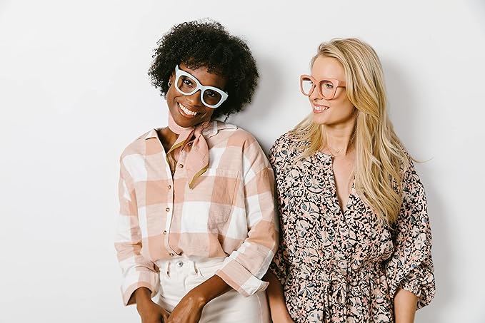 Peepers by PeeperSpecs Oprah's Favorite Center Stage Women's Oversized Blue Light Blocking Reading Glasses