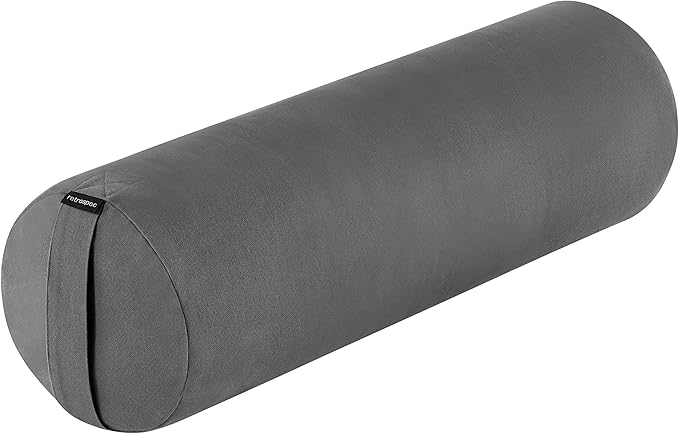 Retrospec Retrospec Sequoia Yoga Bolster Pillow - Meditation Cushion for Yoga Practices - Includes Machine Washable 100% Cotton Cover & Durable Carry Handle