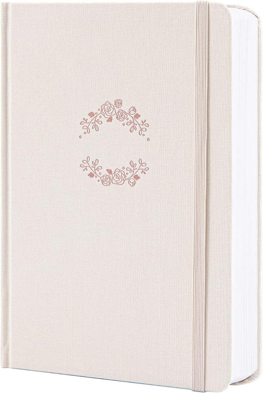 Bullet Dotted Journal, No Bleed Thick 160gsm Dotted Journal, A5 Dot Notebook, 5.8 X 8.2 IN, Hardcover Notebooks for Personal Organizers