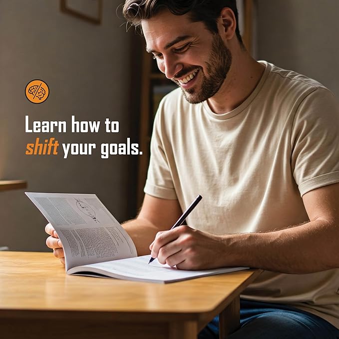 The Behavior Shift Goal Shift Planner - Undated Goal Setting tool & Life Planner - Productivity journal & Workbook with Checklist - 7 Week Self Improvement & Weekly Progress Tracker