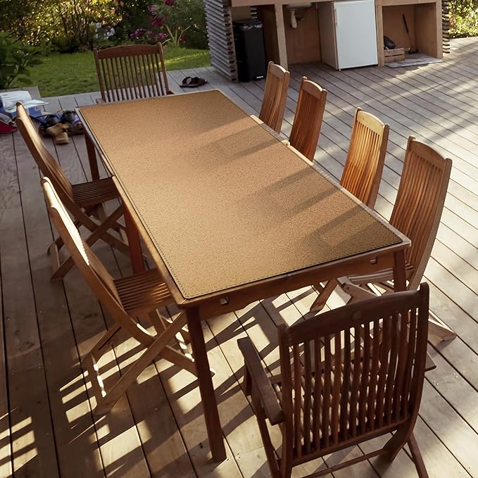 MAIDERN Leather Desk Mat, (5XL) 78.7” x 31.5” Reversible Office Desk Pad Mat, Cork & Leather Large Mouse pad for Desk, Waterproof Computer Desk Mat for Gaming Home Office (Black)