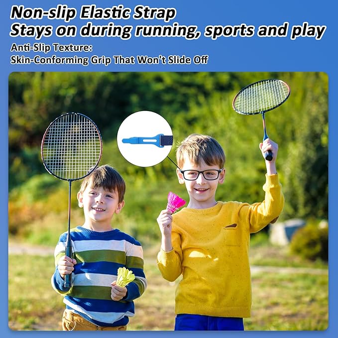 BiBiBear Toddler/Kids/Teens Glasses - Unbreakable TR90 Frame, 180° Flexible, Lightweight & Safe Glasses for Kids Age 2-15