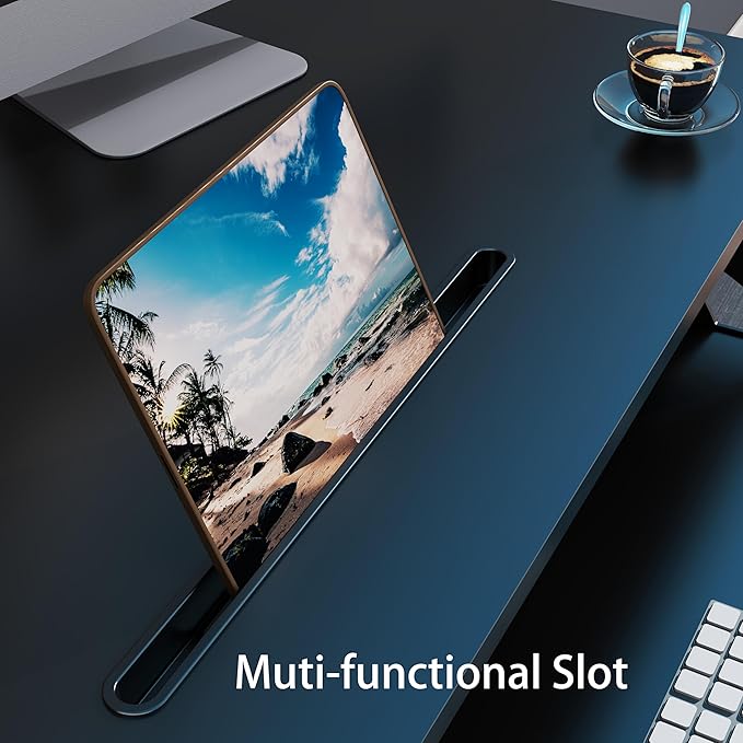 42 inch Stand Up Desk Converter, Height Adjustable Sit Stand Desk Riser, Black, 42PB