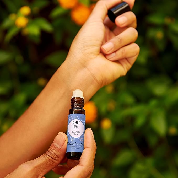 Edens Garden Sleepy Head OK for Kids Essential Oil Blend, 100% Pure & Natural Premium Best Recipe Therapeutic Aromatherapy Essential Oil Blends, Pre-Diluted 10 ml Roll-On