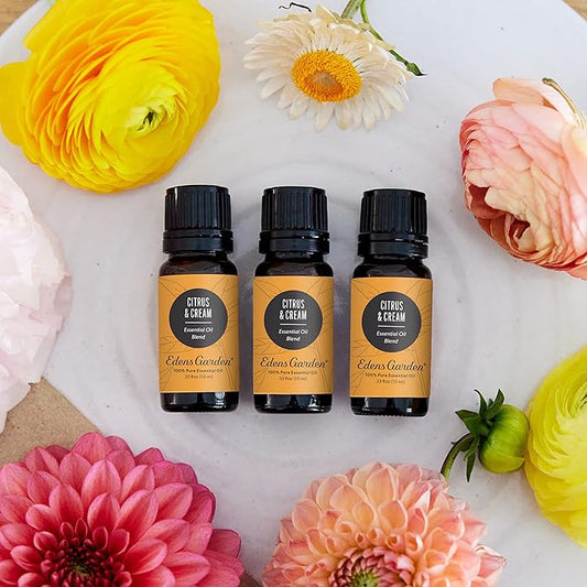 Edens Garden Citrus Cream Essential Oil Blend- 100% Pure Premium Grade, Undiluted, Natural, Therapeutic, Aromatherapy, The Best for Candle, Laundry, Humidifiers 118 ml (4 fl oz)