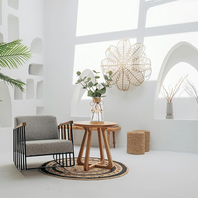 Artificial Eucalyptus Greenery Stems in Glass Vase,15" Doule Side 3D Fake Plants Eucalyptus Leaves faux Greenery for Centerpiece Table Decorations Home Room Decor office Desk Green Decor (Clear)