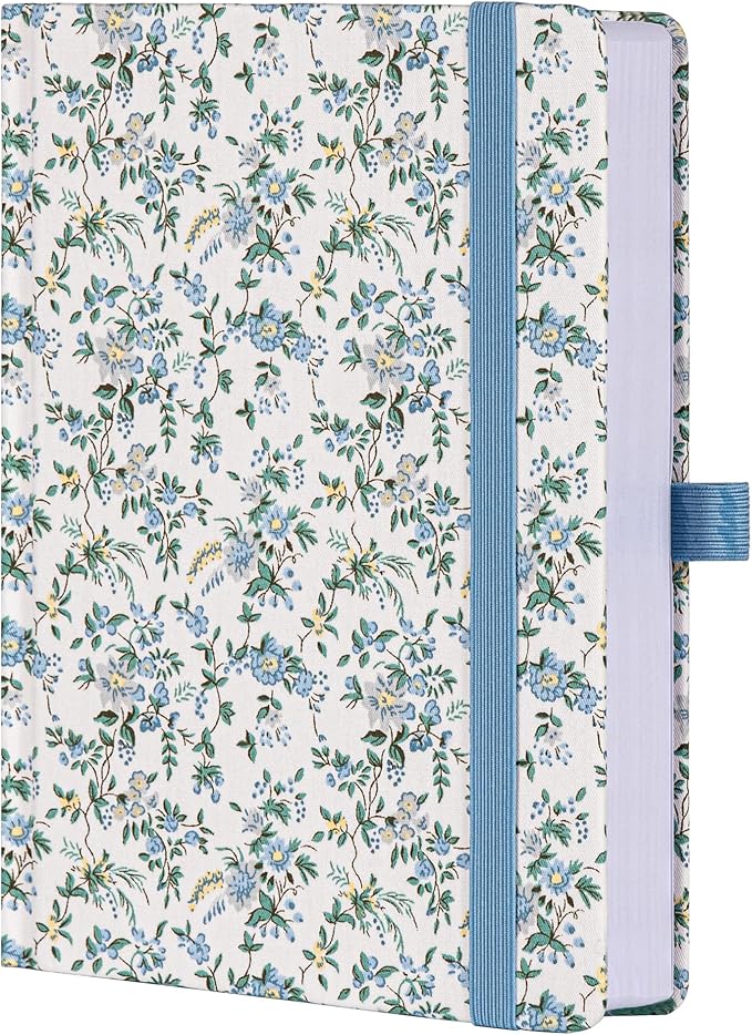 TIEFOSSI Lined Journal Notebook for Women, A5 College Ruled Notebook for Writing, 316 Numbered Pages Thick Paper, Daily Journal, for Work Home School, Note Taking, Business, 8.4 X 5.8 In