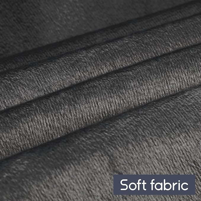 Foam Recliner Chair Cushions Wheelchair Cushions, Non-Slip 4" Thick Supportive Lumbar Support Pillow for Elderly Supportive Seat Cushion with Lumbar Pillow; 20x20x4"+12.8" Backrest Height,Black