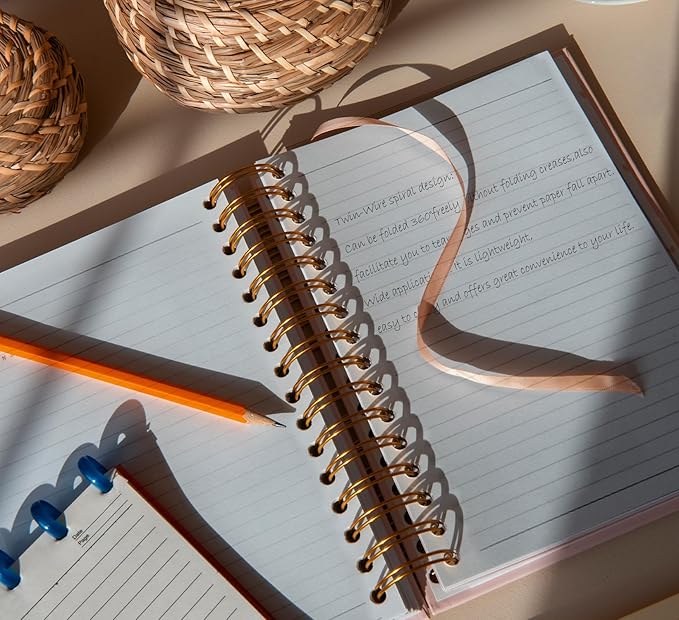 There is so Much to Be Grateful for Gratitude Journal Notebook, Inspirational Notebooks for Women, Purple Preppy Notebook Journal, Inspirational Gifts, Spiral Notebook 5.5x8.3