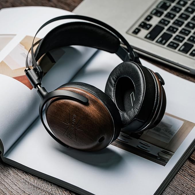 Linsoul Kiwi Ears Atheia Wired Over Ear Headphones, Dynamic + Planar Magnetic Dual Driver Headset, HiFi Stereo Monitor Earphones with Closed Back Design,for Musicians Audiophiles