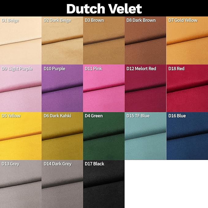 ColourTree Custom Size Bench Cushion Cover, Slipcover Fabric Sample Available | Choose from 8 Standard Series