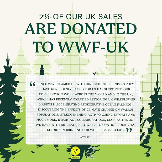 Dingbats* - Wildlife Dotted Extra Large A4 Notebook - PU Leather Hardcover Journal for Work, Writing - Pocket, Elastic Closure, Pen Holder, Bookmark