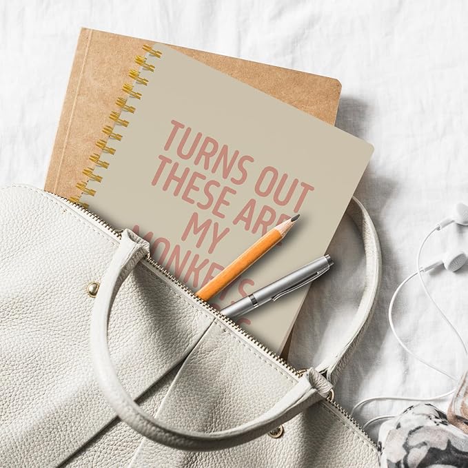 Funny Notebooks for Work,Funny Boss Day Gifts, Boss Gifts for Men Women, Funny Gifts for Boss, Boss Office Decor, Spiral Notebook 5.5x8.3 Inch