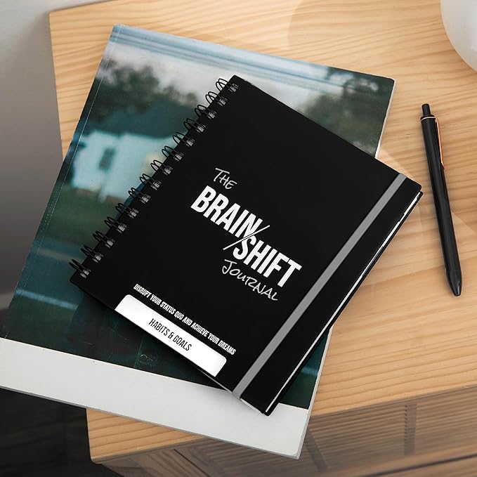 The Behavior Shift Brain Shift Journal: Habits & Goals - Productivity Planner with Guided Prompts for Habit, Goal & Personal growth- Gratitude & Manifestation journal -13 Week Planner & Self Care Tool