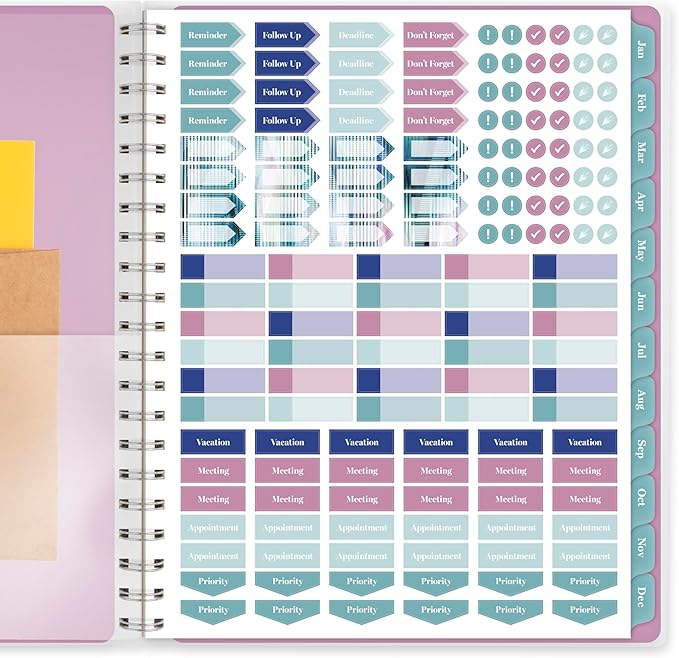 Cambridge 2026 Planner, Weekly & Monthly, 8-1/2" x 11", Large, Neo (1764-905-26)