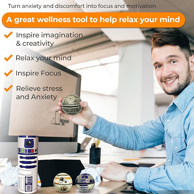 Squishy Balls Set - Pop Fidget Toy, Stress Relief Fidget, Stress Ball Use for Play/ Decor/ Help Relieve Stress/ Improve Concentration and Focus for Adult