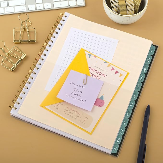 Cambridge 2026 Planner, Weekly & Monthly, 8-1/2" x 11", Large, Emerald Isle (1758-905-26)