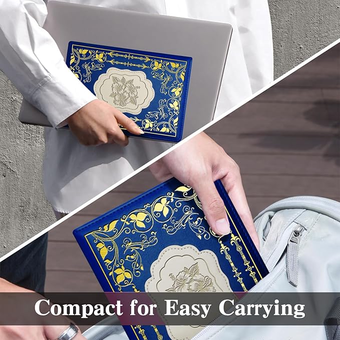 Hibiscus Gift Hibiscus Writing Journal Notebook Hibiscus Flower Gift Hawaiian Flowers A5 Travel Notebook Flower Fan Gift (hibiscus-Dark blue)