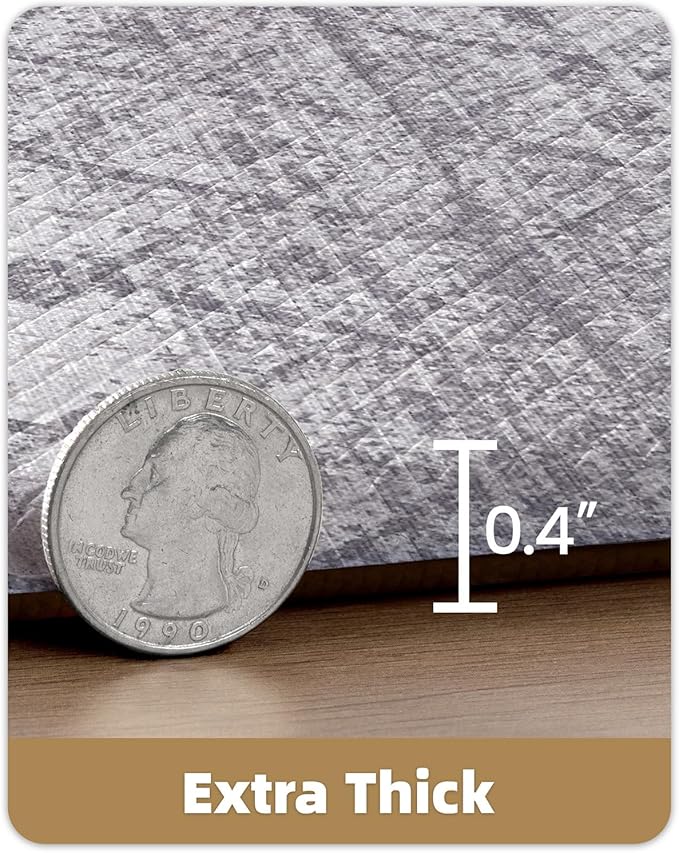 Color&Geometry Kitchen Floor Mats Anti Fatigue, Cushioned Boho Rugs,Waterproof Non Slip Kitchen Runner for Sink, Standing Mats for Office,24"x87",Grey