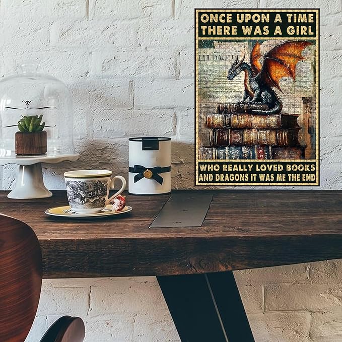 1000 Piece Adults Kids Jigsaw Once Upon A Time There was A Girl Who Really Loved Dragon Kids & Parents Educational Travel Toy 29.5x19.7 Inch