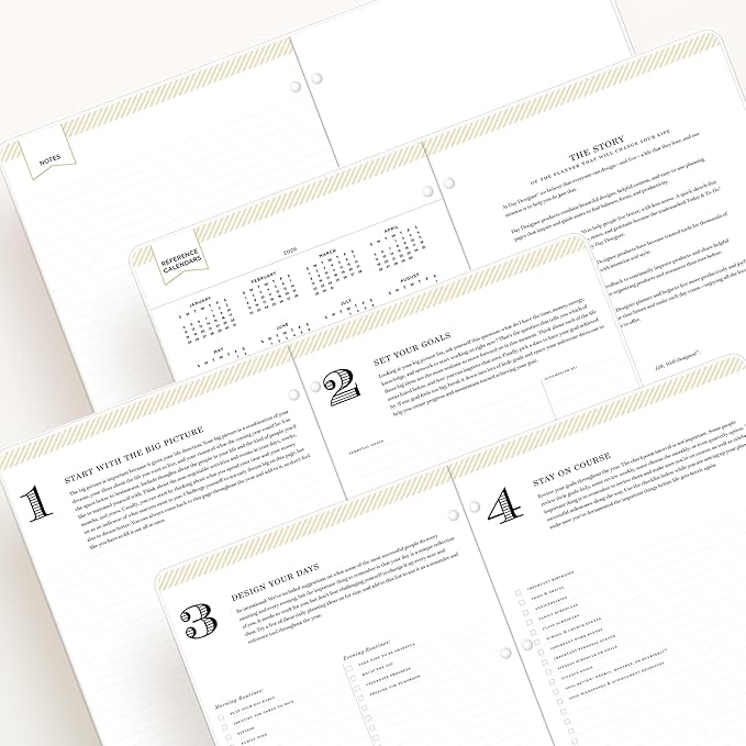 Blue Sky Day Designer 2026 Monthly Planner Calendar, January 2026 - December 2026, 8.5" x 11", Clear Flexible Cover, Stapled Binding, Secret Garden Mint