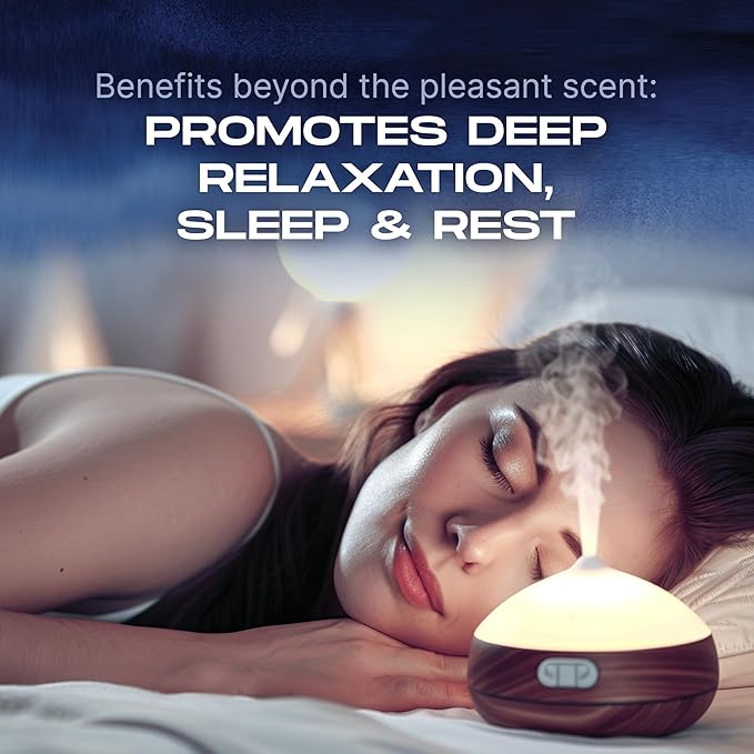 Goodnight Premium Diffuser Oil, Relax & Sleep Well with Aromatherapy Diffuser Oils, Office/Home Fragrance Essentials Crafted from Botanical Essential Oils, 0.33 fl oz/10 ml
