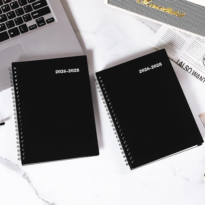 2026-2028 Monthly Planner/Calendar - 3 Year Monthly Planner 2026-2028, JAN 2026 - DEC 2028, 6.2" x 8.3", Inner Pocket, Polypropylene Cover, 36-Month Tabs