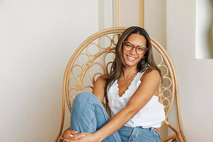 Peepers by PeeperSpecs Oprah's Favorite Center Stage Women's Oversized Blue Light Blocking Reading Glasses