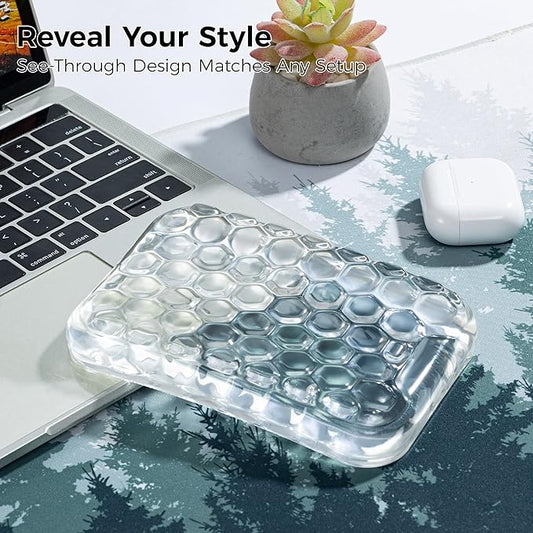 Ospelelf Ergonomic Elbow Pad, Gel Keyboard Wrist Rest Support for Office Desk, Arm Wrist Pad for Typing Pain Relief, 1 Pack