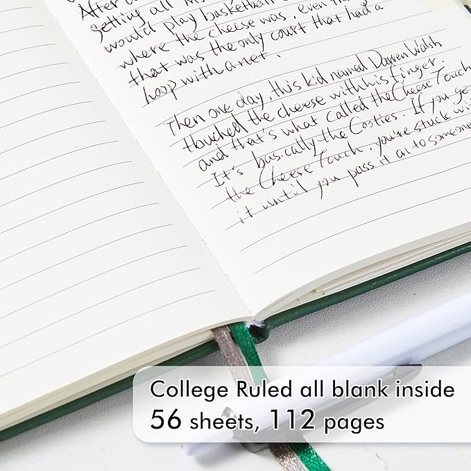 feela Pocket Notebook Journals, Mini Cute Small Hardcover College Ruled Notepad Office School Supplies, with 3 Black Pens, 3.5”x 5.5”, 3 Pack, A6, Vintage Colors