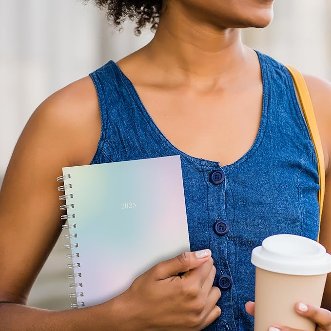 Cambridge 2025 Planner, Weekly & Monthly, 5-1/2" x 8-1/2", Small, Ombre (1731-200-25)