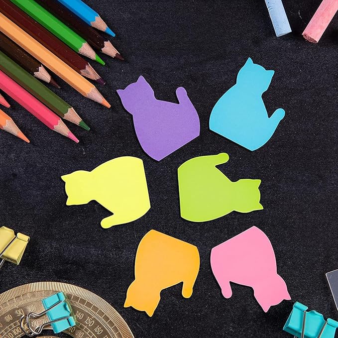 Super Sticky Reusable to Do List Stick Note Pads for BiblesTextbooks Monitors