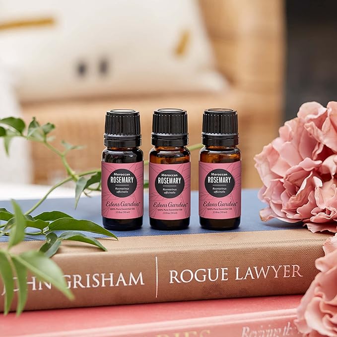 Edens Garden Rosemary- Moroccan Essential Oil- 100% Pure Premium Grade, Undiluted, Natural, Therapeutic, Aromatherapy, The Best for Diffuser, Skin, Laundry, Humidifiers 30 ml (1 fl oz)