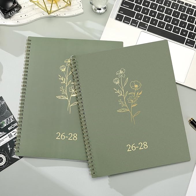 2026-2028 Monthly Planner/Calendar - 3 Year Monthly Planner 2026-2028, Jan 2026 - Dec 2028, 9" x 11", 2026 Calendar Planner with Tabs, Inner Pocket, Holidays, Notes Pages