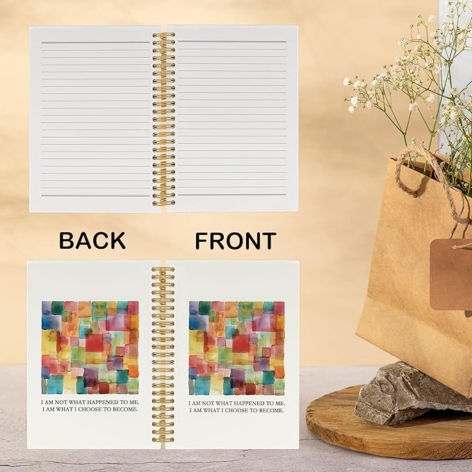 Psychology Therapist Gifts Mental Health Journal Notebook, School Psychologist Gifts, Speech Therapist Gift, School Counselor Hardcover Spiral Notebook 5.5x8.3 Inch