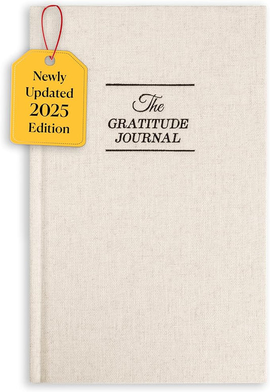 The Original Gratitude Journal 2025 - 5 Minute Gratitude Practice with Inspiring Quotes and Mindful Prompts for Affirmation, Reflection & Wellness - Daily Happiness Journal for Women & Men by Thankful Path