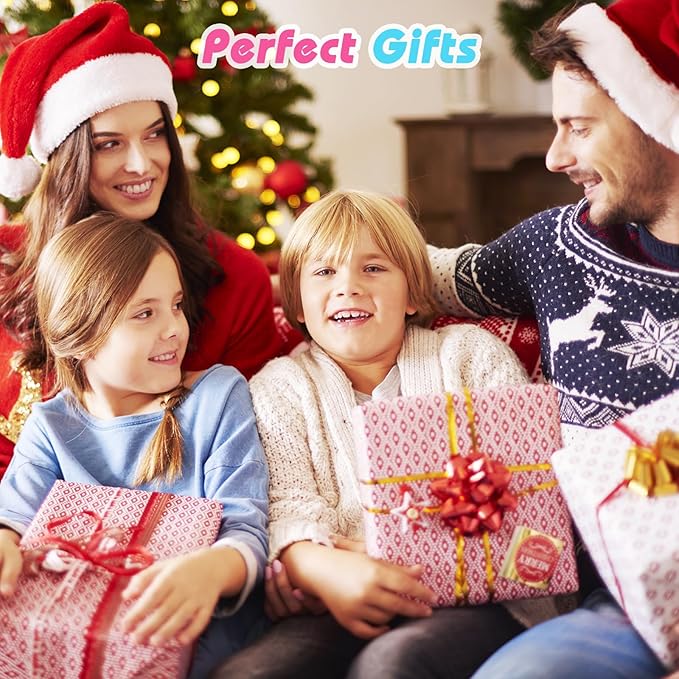 Stress Balls for Kids & Adults - 6 Pack Malt Sugar Squishy Fidget Toys, Slow Rise Glitter Gel Ball, Stretchy Squeeze Stress Relief Balls for Anxiety/Therapy/Classroom, Slow-Rise Sensory Toys