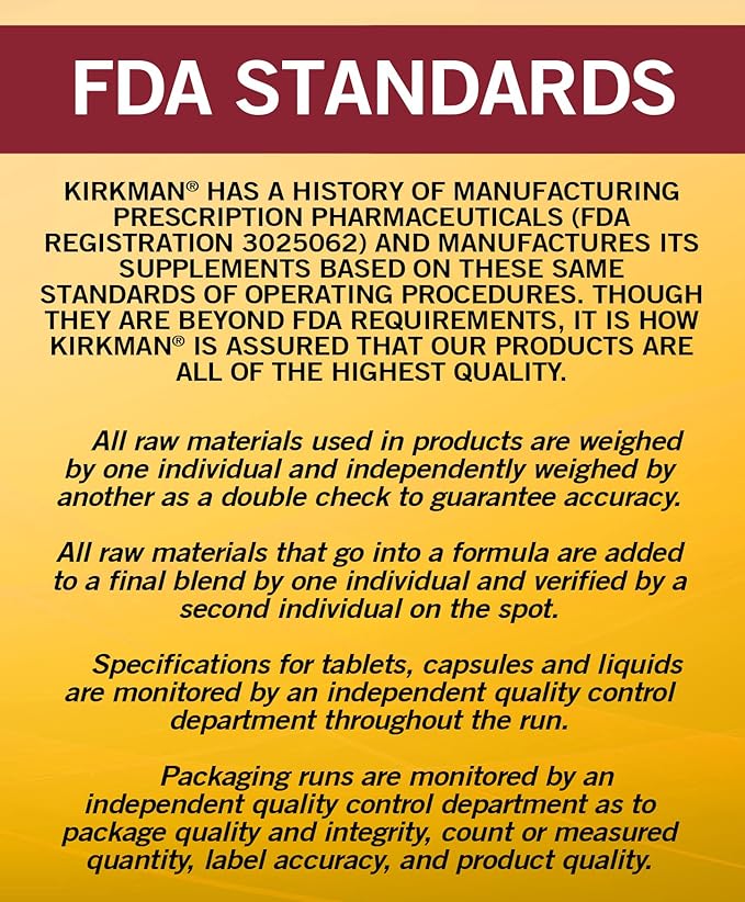 Kirkman - GABA 250 mg - 150 Capsules - Supports Relaxation - Promotes Restful Sleep - Hypoallergenic
