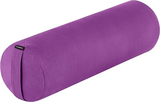Retrospec Retrospec Sequoia Yoga Bolster Pillow - Meditation Cushion for Yoga Practices - Includes Machine Washable 100% Cotton Cover & Durable Carry Handle