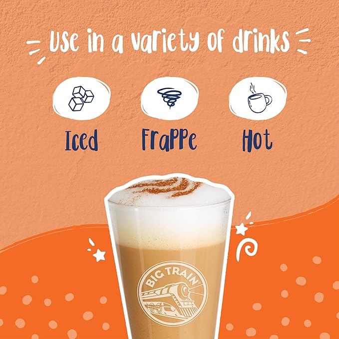 Big Train Decaf Spiced Chai Tea Latte Beverage Mix, 3.5 Pound (Pack of 1)