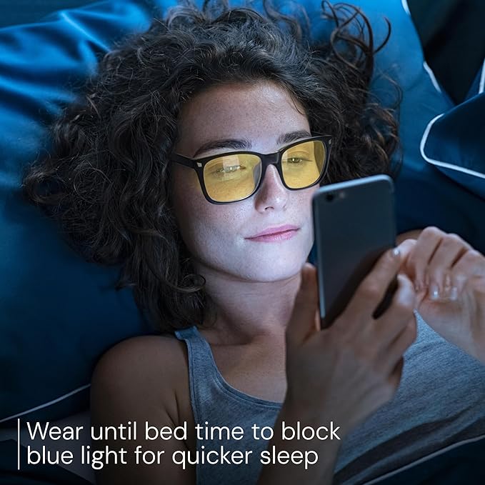 DreamGaze 99.9% Blue Light Blocking Glasses for Better Sleep - Anti Blue Light Glasses Men - Premium Computer Gaming Glasses