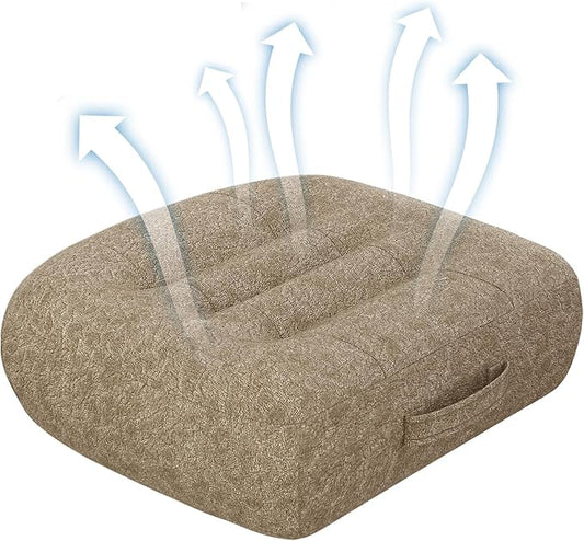 Super Thicken Car Seat Cushion for Adults/Office Chair Cushions/Butt Pillow for Car Long Sitting,Portable Car Seat Pad Fatigue Relief Suitable for Trucks,Cars,Office Chairs,Wheelchairs（Brown）