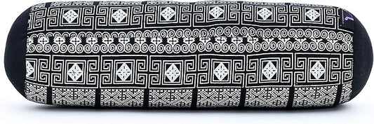 Leewadee Small Yoga Bolster – Shape-Retaining Cervical Neck Roll, Tube Pillow for Comfortable Reading, Kapok Filling, 22 x 6 x 6 inches