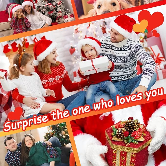 Cable Management Box, 2 Pack Bamboo Lid Large Storage Wires Organizer Holder for Home, Desk, TV, Computer, USB Hub - to Cover Hide Surge Protector Conceal Power Strips & Cords (Black)